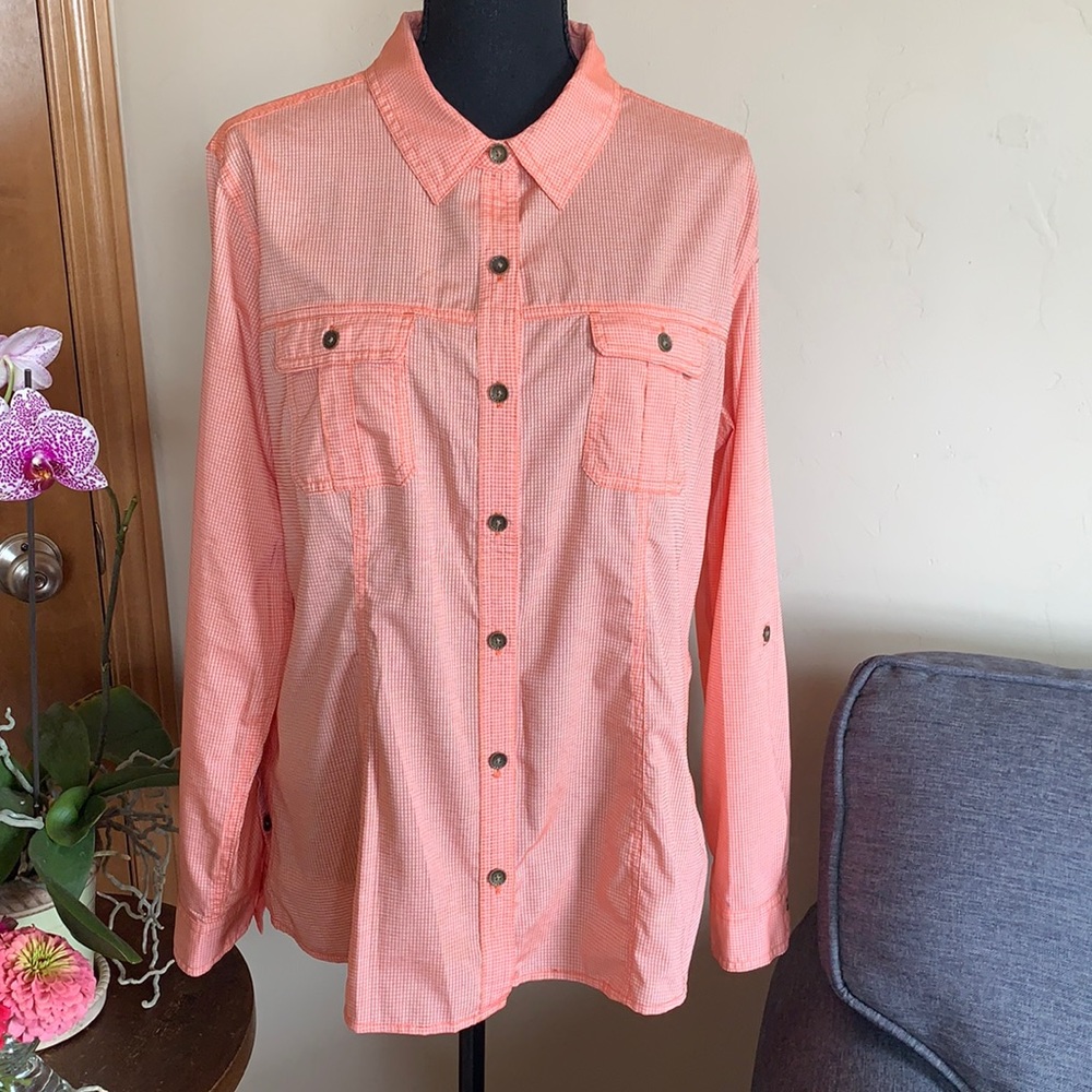 Royal Robbins Sz L long sleeve top